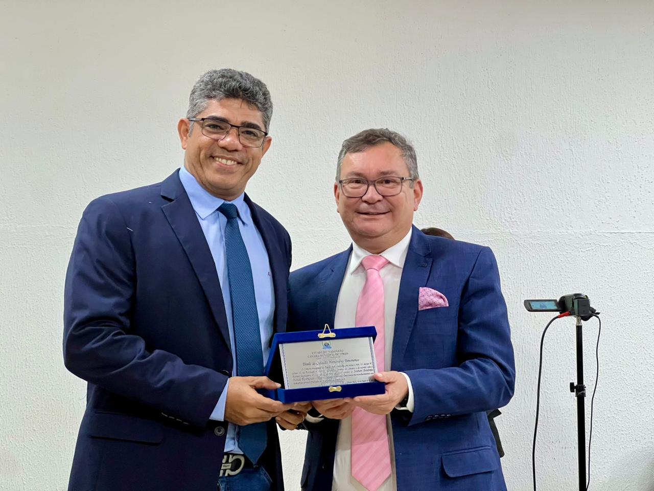 Câmara de Timon homenageia famílias e entrega título de cidadão em solenidades marcantes