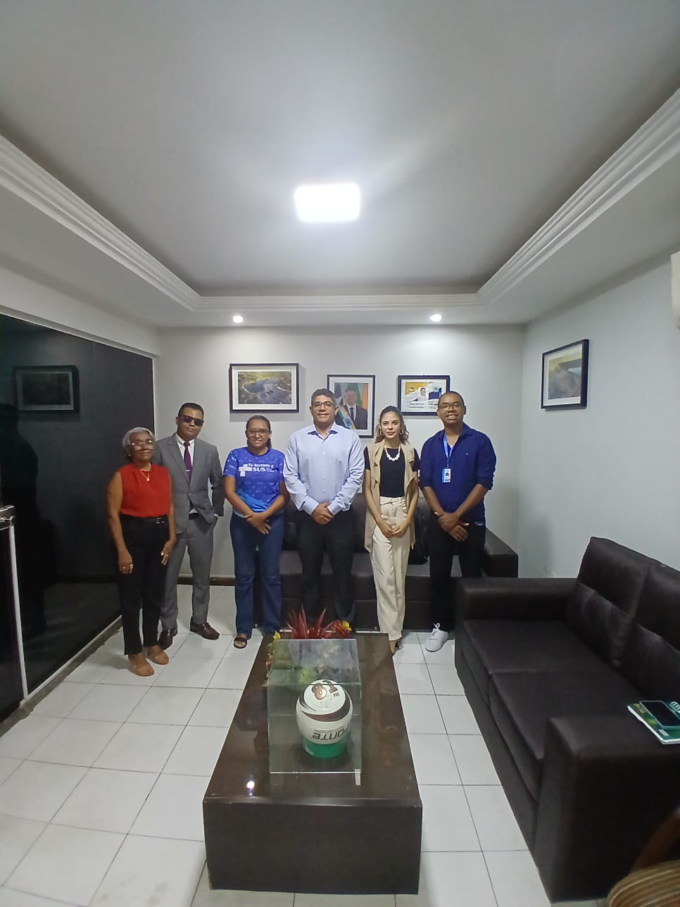Representantes do CRP-MA visitam gabinete da Presidência da Câmara em inspeção sobre atuação de...