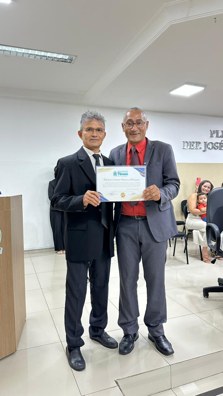 Câmara de Timon homenageia contabilistas e destaca importância da categoria para o desenvolvime...