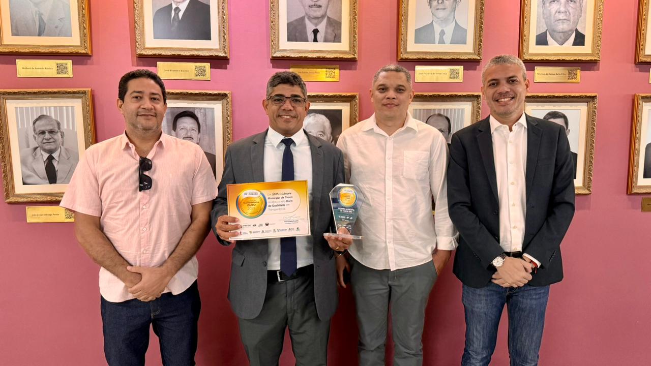 Gestão da Câmara Municipal de Timon é certificada com o Selo Ouro em Transparência Pública